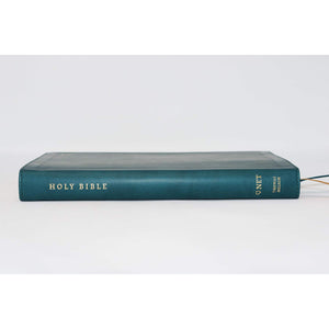 NET Bible, Thinline, Leathersoft, Teal, Comfort Print: Holy Bible,Used