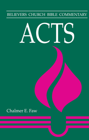 Acts: Believers Church Bible Commentary,New