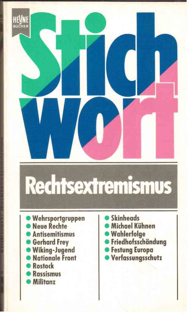 Rechtsextremismus (Stichwort) (German Edition),Used