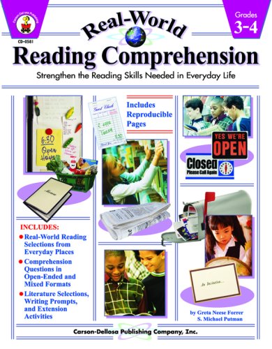 Real World Reading Comprehension For Grades 34,Used