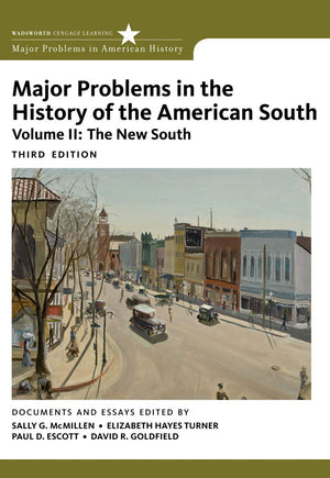 Major Problems in the History of the American South, Volume 2 (Major Problems in American History Series),Used