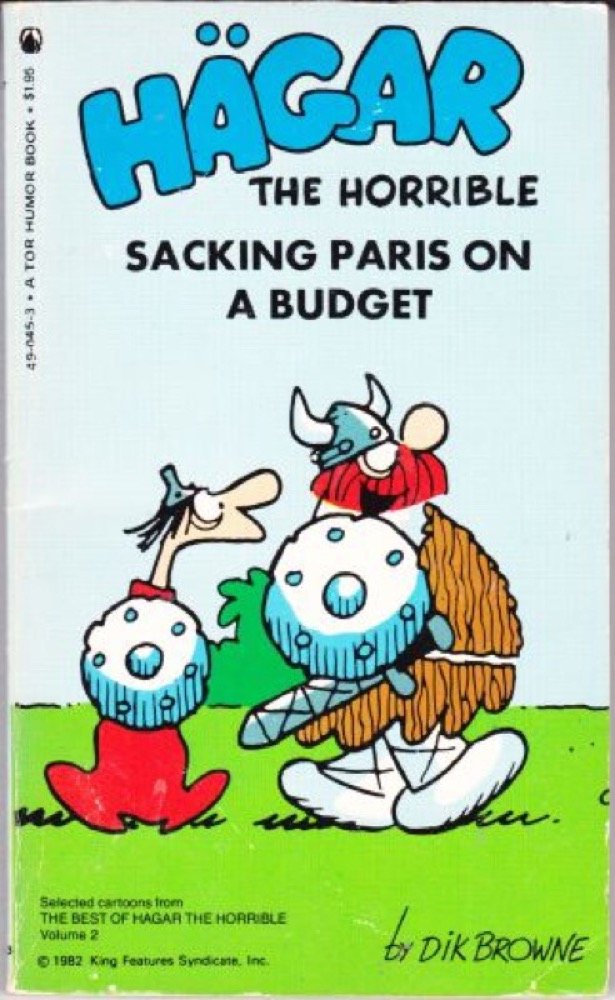 Sacking Paris on a Budget (Hagar Series),Used