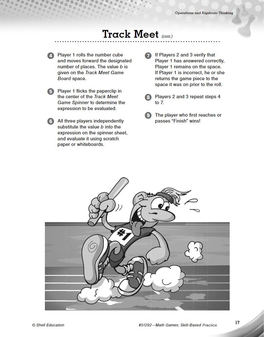 Math Games: SkillBased Practice for Fifth Grade,Used