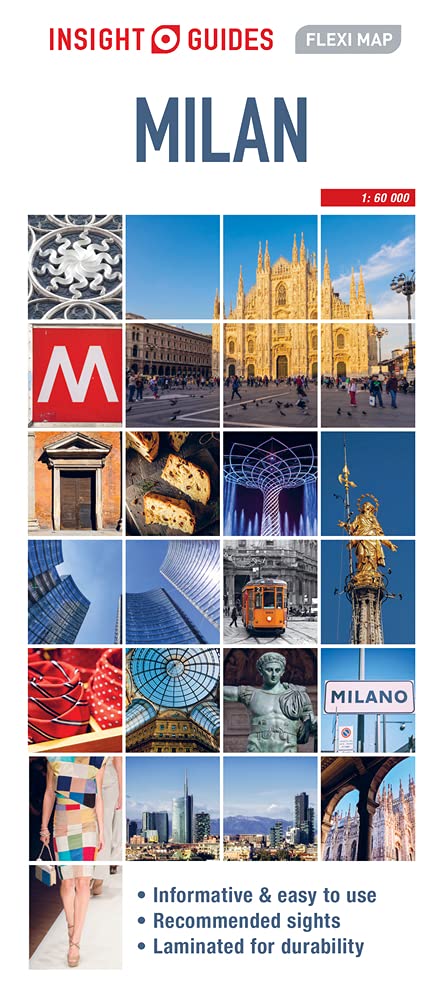 Insight Guides Flexi Map Milan (Insight Flexi Maps),Used