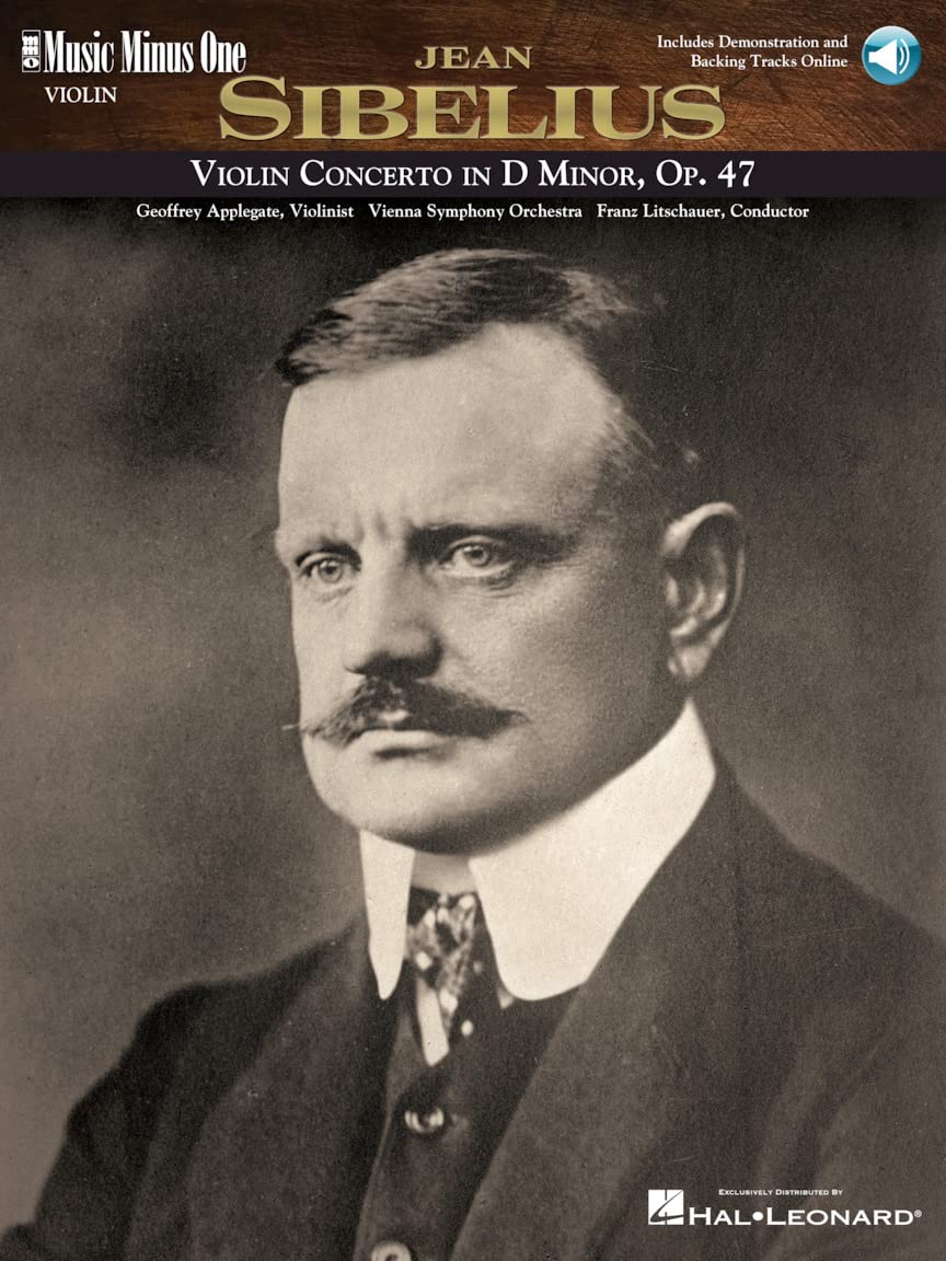 Sibelius  Violin Concerto In D Minor, Op. 47: Music Minus One Violin (Music Minus One (Numbered)),New