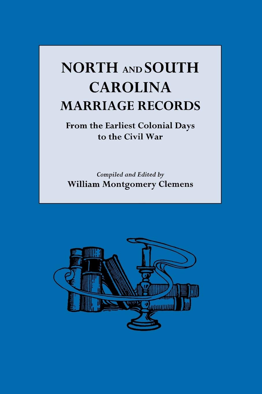 North And South Carolina Marriage Records,Used