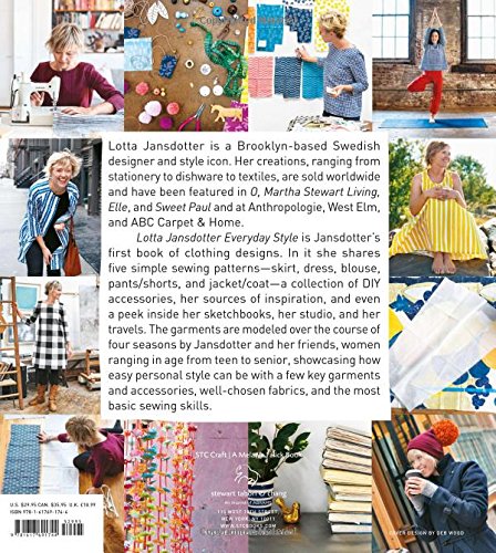 Lotta Jansdotter Everyday Style: Key Pieces to Sew + Accessories, Styling, and Inspiration,New