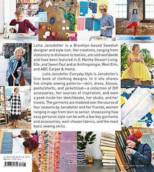 Lotta Jansdotter Everyday Style: Key Pieces to Sew + Accessories, Styling, and Inspiration,Used