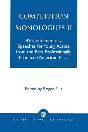 Competition Monologues Ii,Used