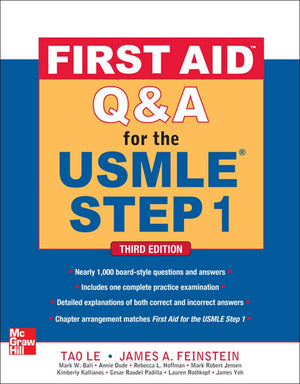 First Aid Q&A For The Usmle Step 1, Third Edition (First Aid Usmle)