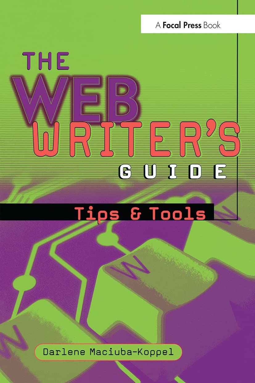 The Web Writer's Guide,Used