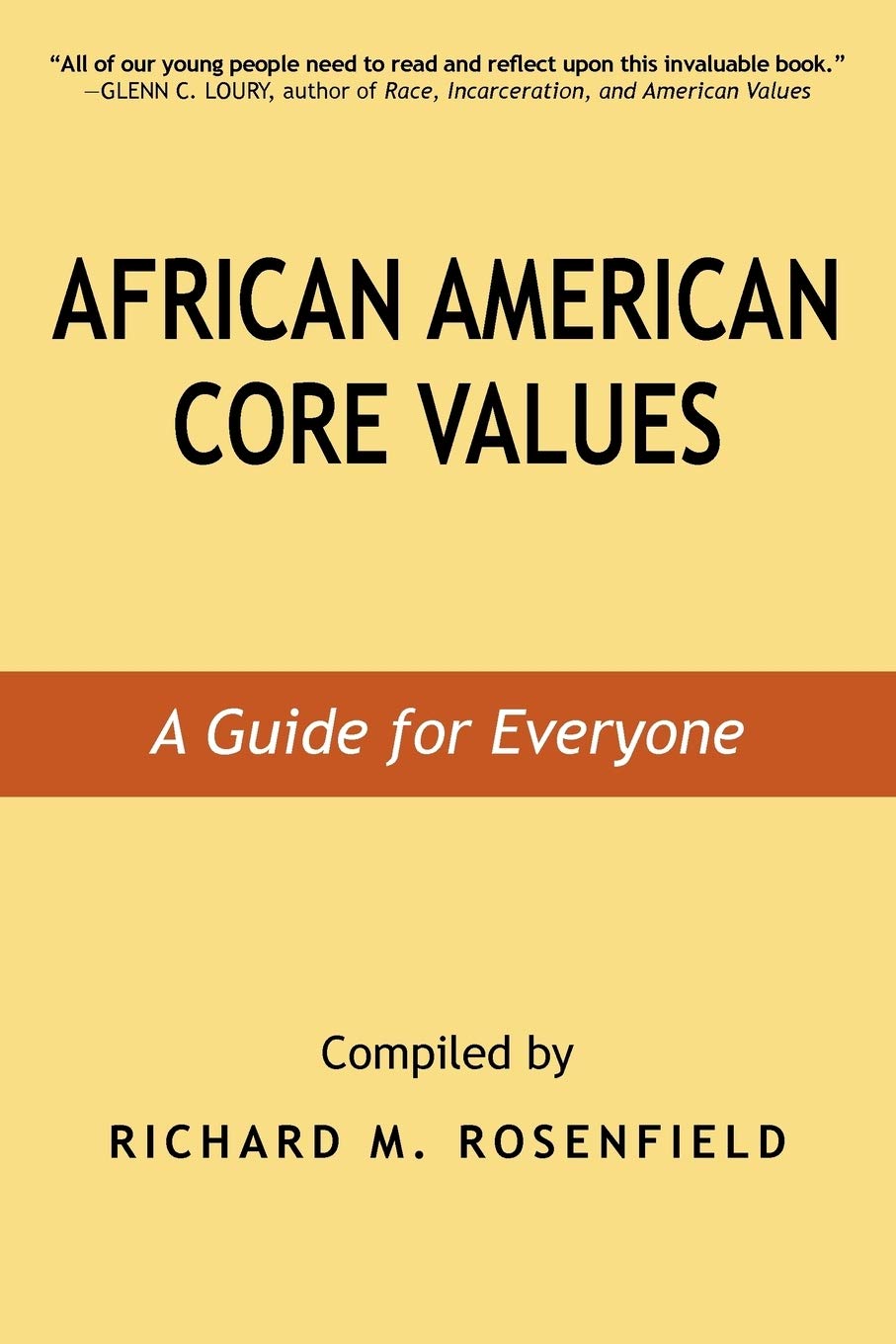 African American Core Values: A Guide for Everyone,Used