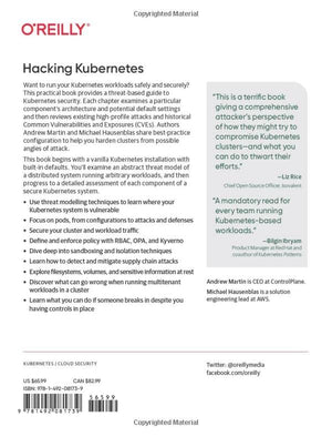 Hacking Kubernetes: ThreatDriven Analysis and Defense,Used