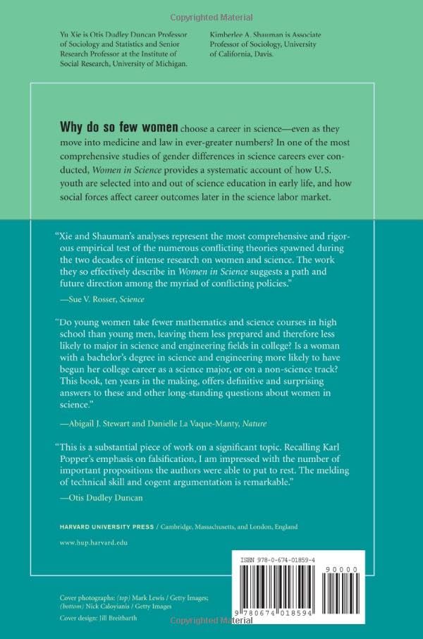 Women in Science: Career Processes and Outcomes,Used