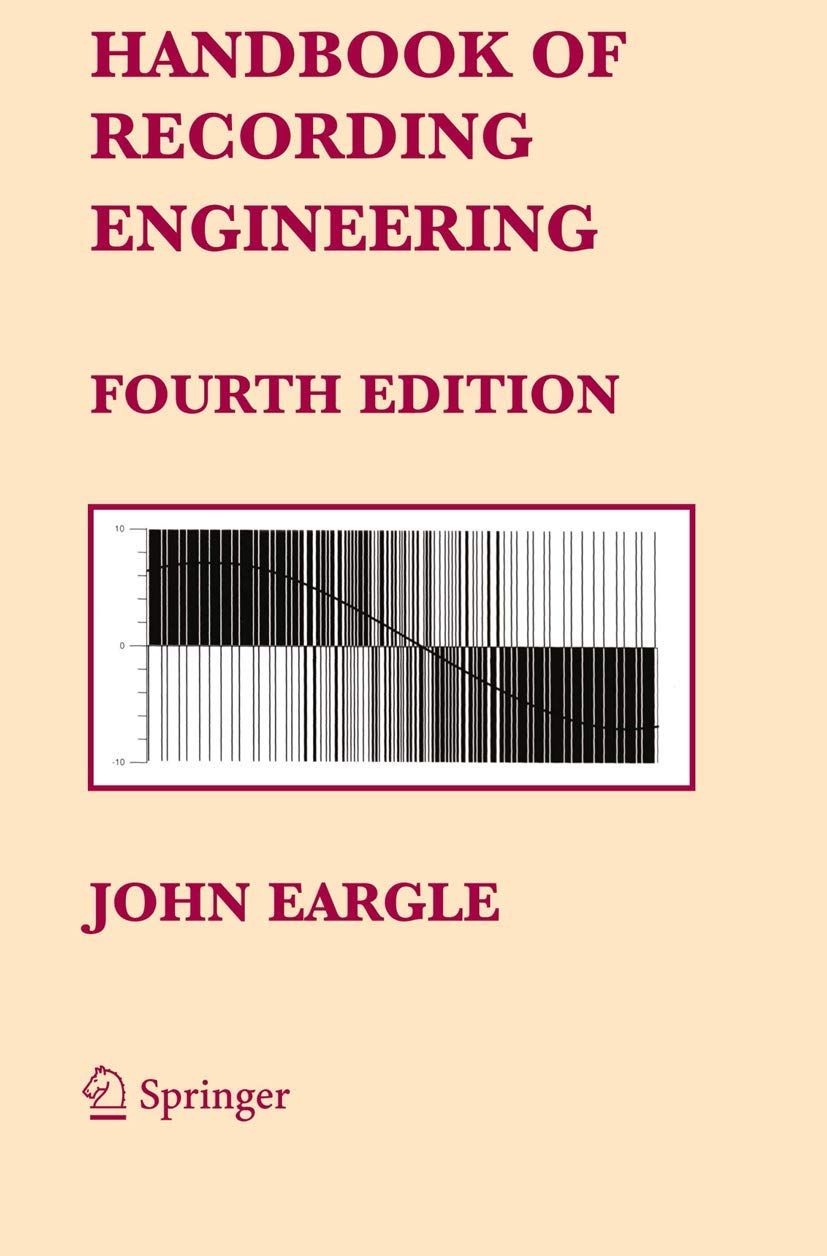 Handbook of Recording Engineering,Used
