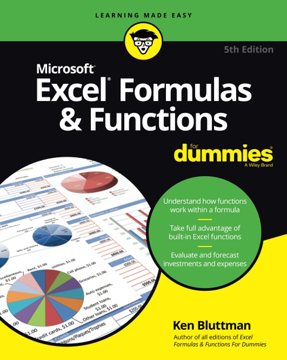 Excel Formulas And Functions Fd, 5e (For Dummies),Used