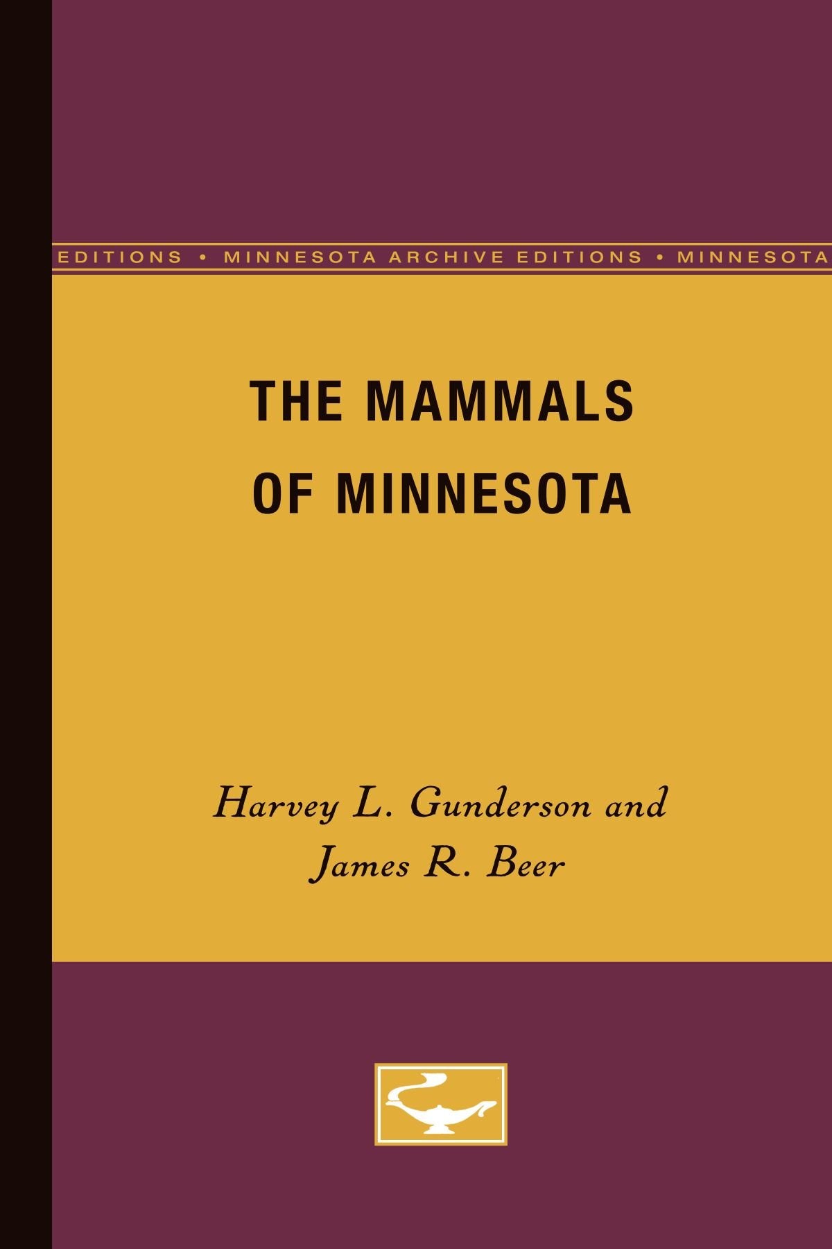 The Mammals Of Minnesota,Used