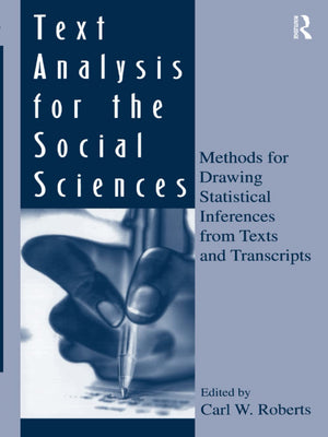 Text Analysis for the Social Sciences (Routledge Communication Series),Used