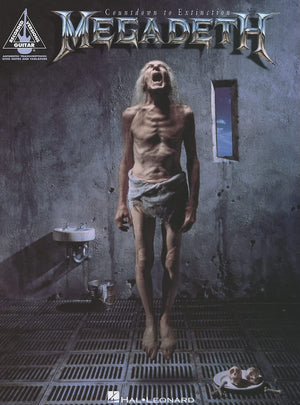 Megadeth  Countdown to Extinction (Guitar Recorded Versions),Used