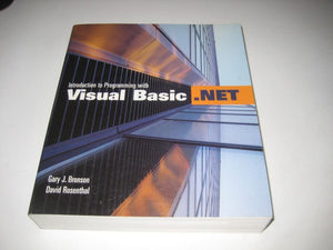 Introduction To Programming With Visual Basic .NET,Used