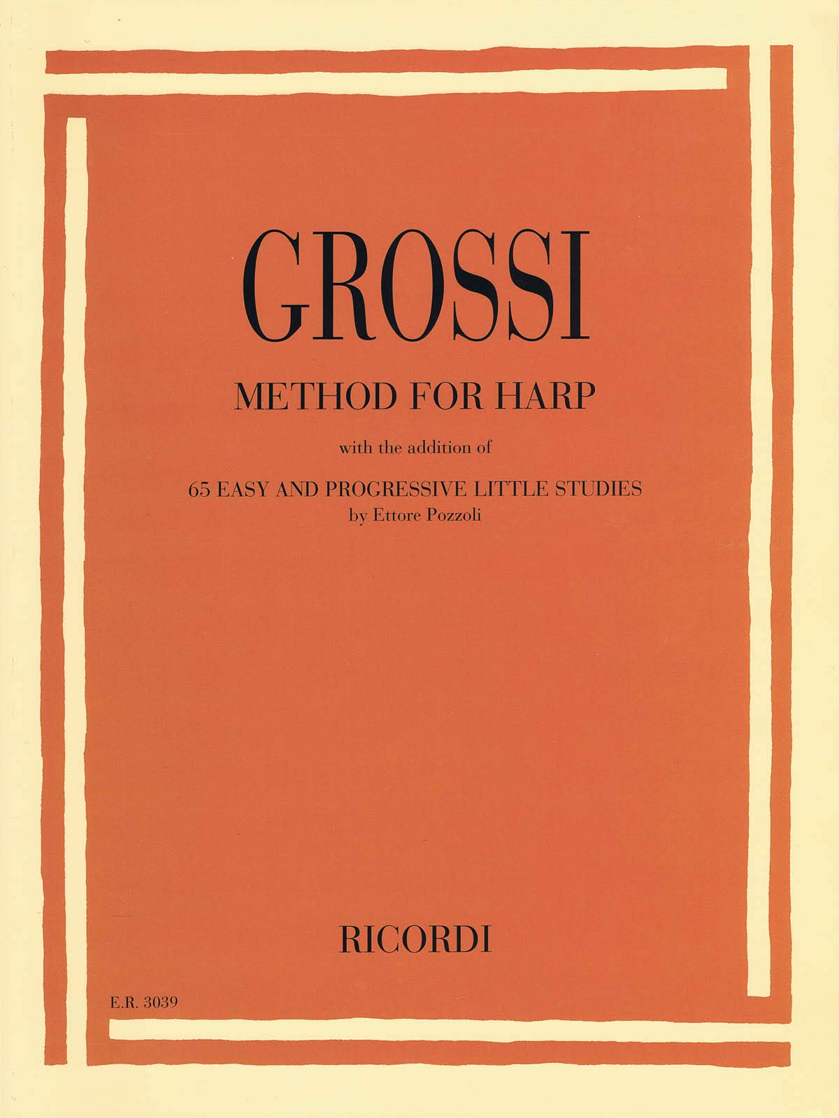 Method for Harp: with 65 Easy & Progressive Little Studies,Used