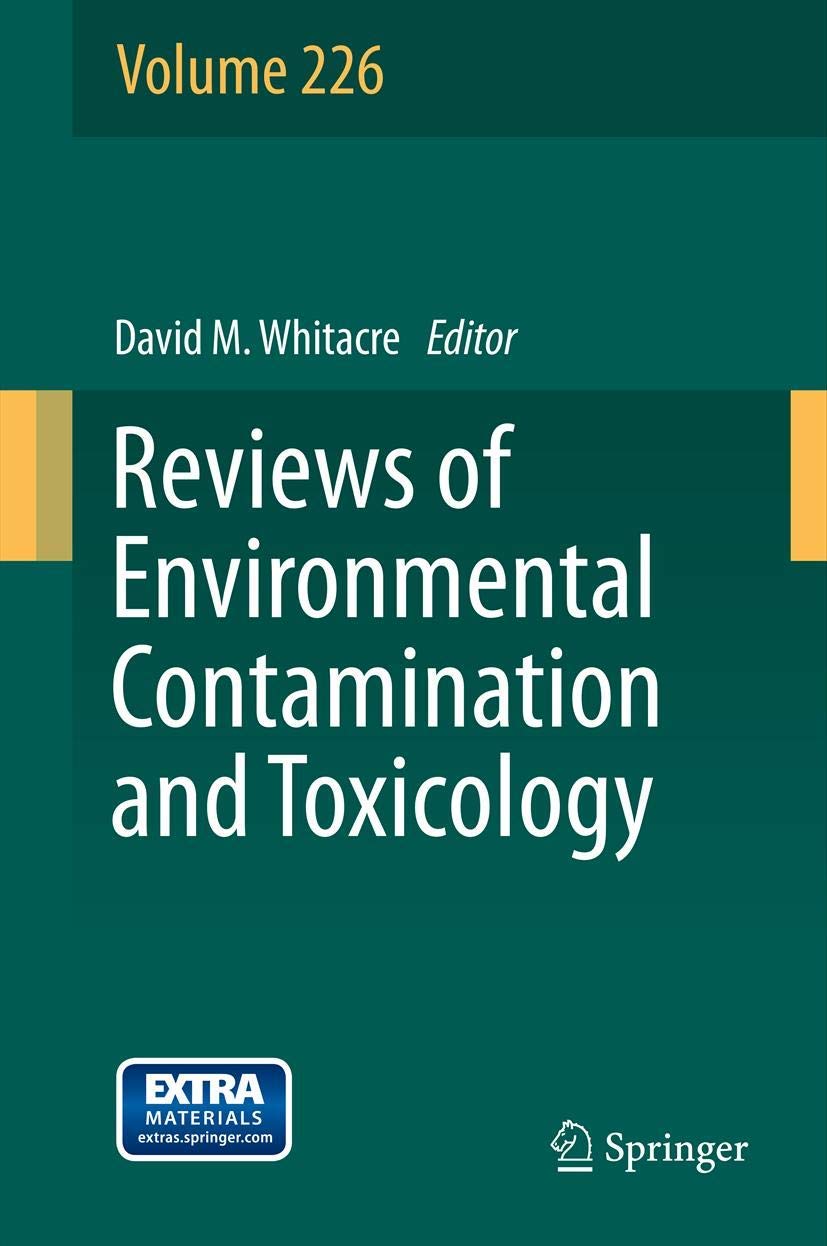 Reviews Of Environmental Contamination And Toxicology Volume 226 (Reviews Of Environmental Contamination And Toxicology, 226),Used