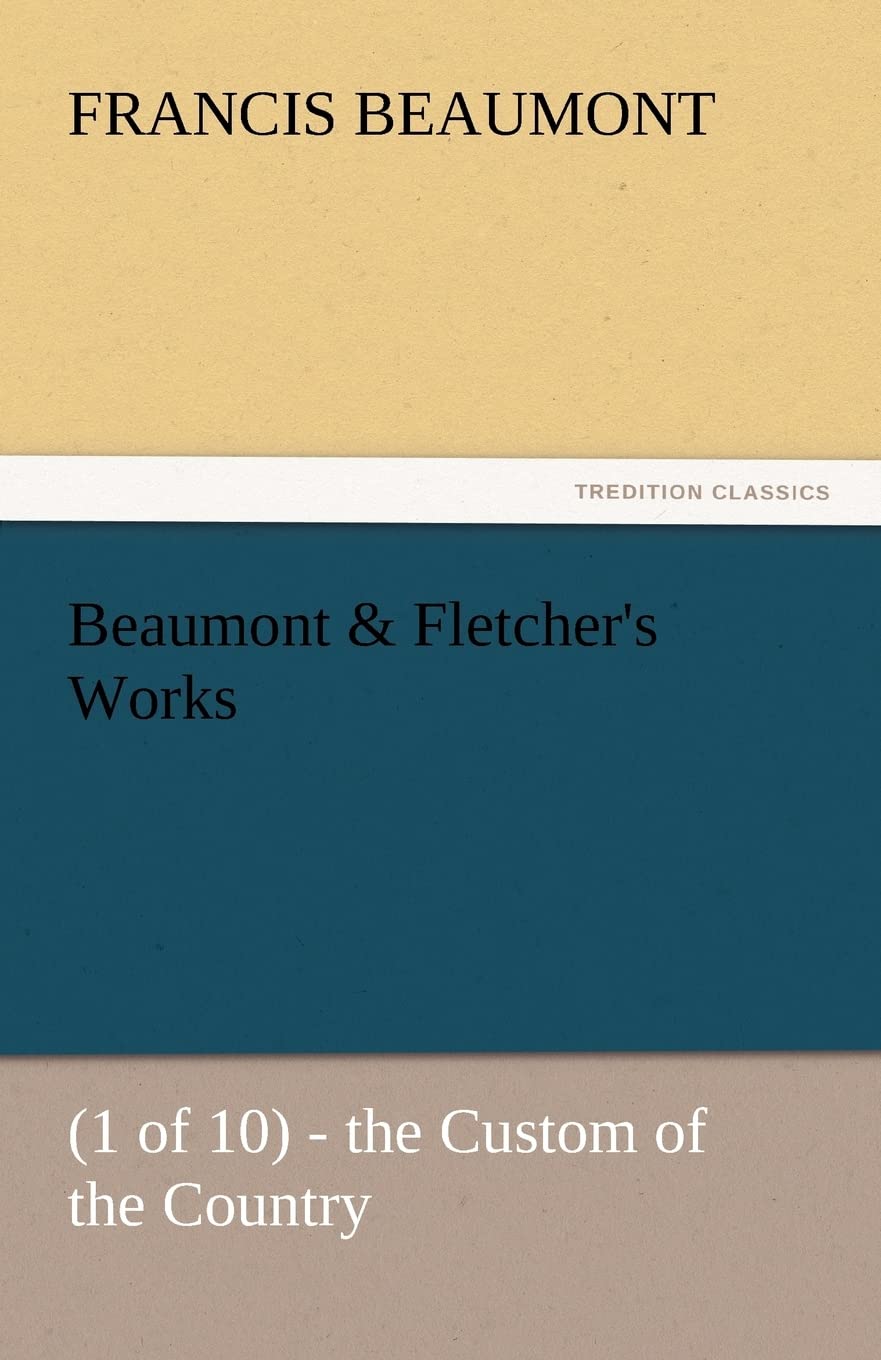 Beaumont & Fletcher's Works,Used