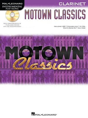 Motown Classics  Instrumental Playalong Series: Clarinet,Used