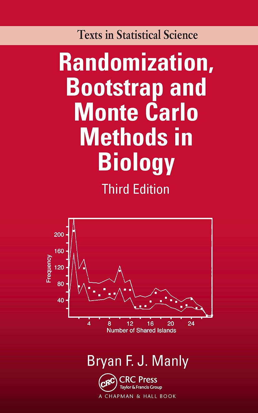 Randomization, Bootstrap and Monte Carlo Methods in Biology, Third Edition (Texts in Statistical Science Series),Used