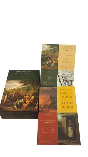 The Heath Anthology of American Literature, 2v Set,Used