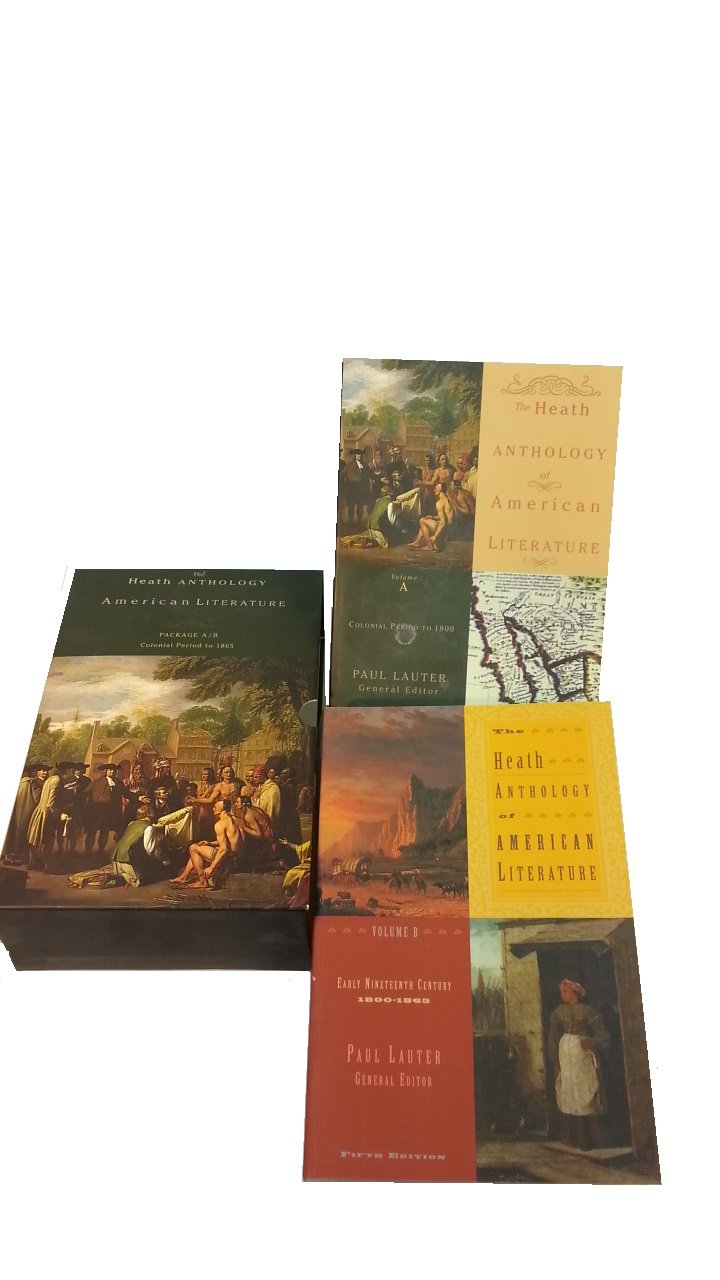 The Heath Anthology of American Literature, 2v Set,New