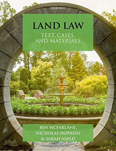 Land Law: Text, Cases & Materials (Text, Cases, and Materials),Used