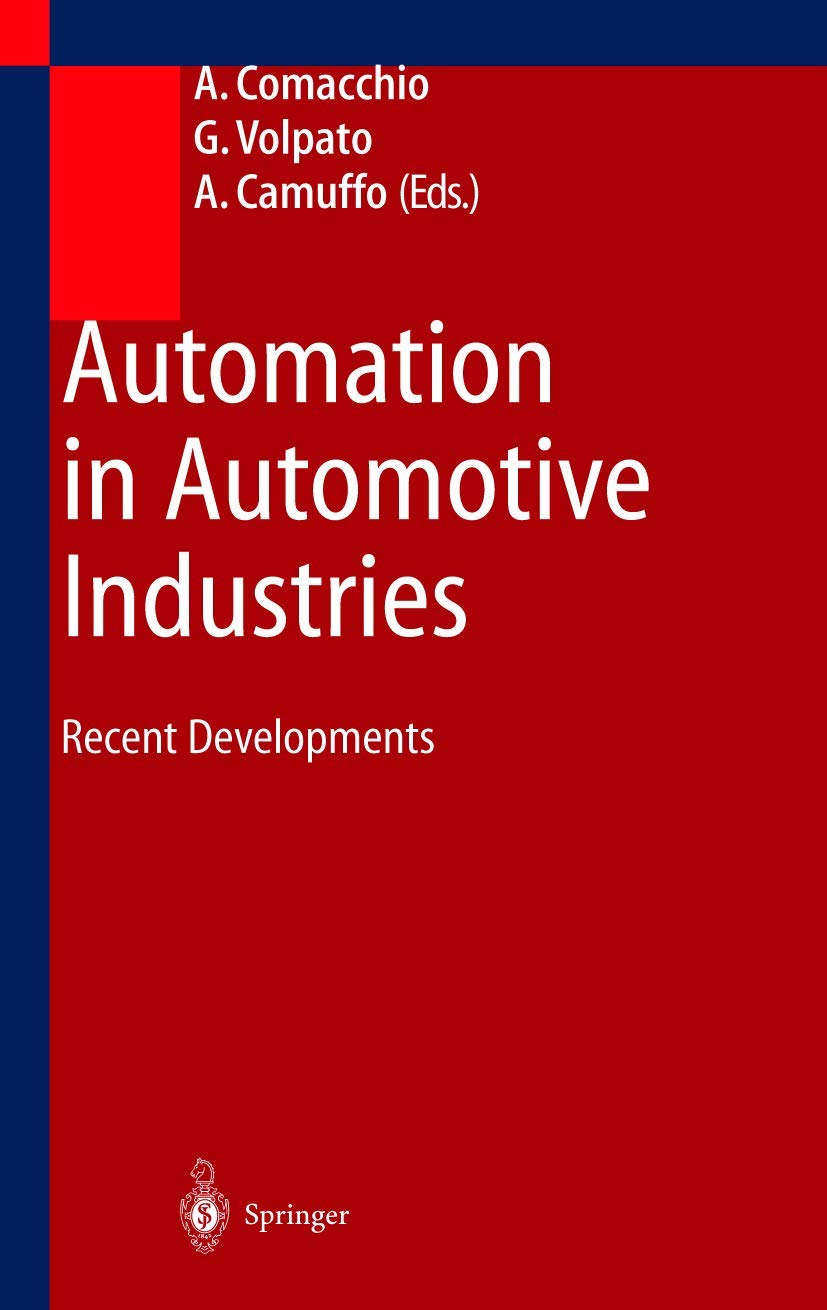 Automation in Automotive Industries: Recent Developments,New