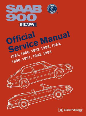 Saab 900 16 Valve Official Service Manual: 19851993