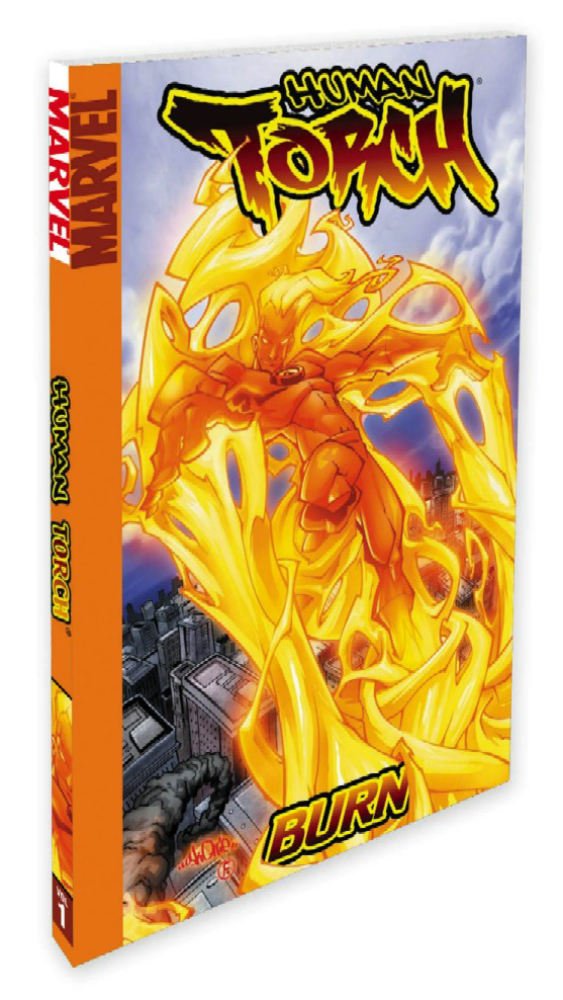 Human Torch Volume 1: Burn Digest (Human Torch, 1),Used