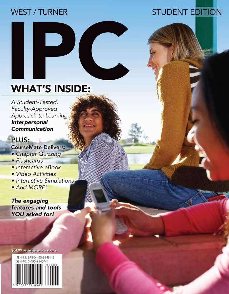 IPC (with CourseMate, Interactive Video Activities, InfoTrac 1Semester Printed Access Card) (Engaging 4LTR Press Titles for Com,Used