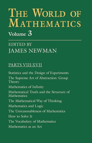 The World of Mathematics, Vol. 3 (Volume 3) (Dover Books on Mathematics),Used