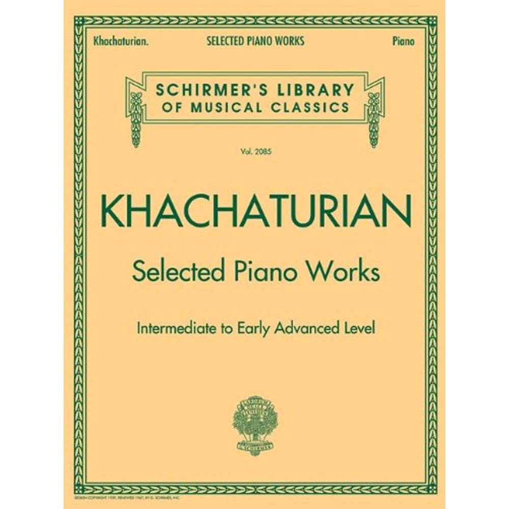 Selected Piano Works: Schirmer Library Of Classics Volume 2085 (Schirmer'S Library Of Musical Classics, 2085),Used