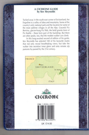Cicerone Walks In The Engadine(100 walks and Treks)(Cicerone),Used