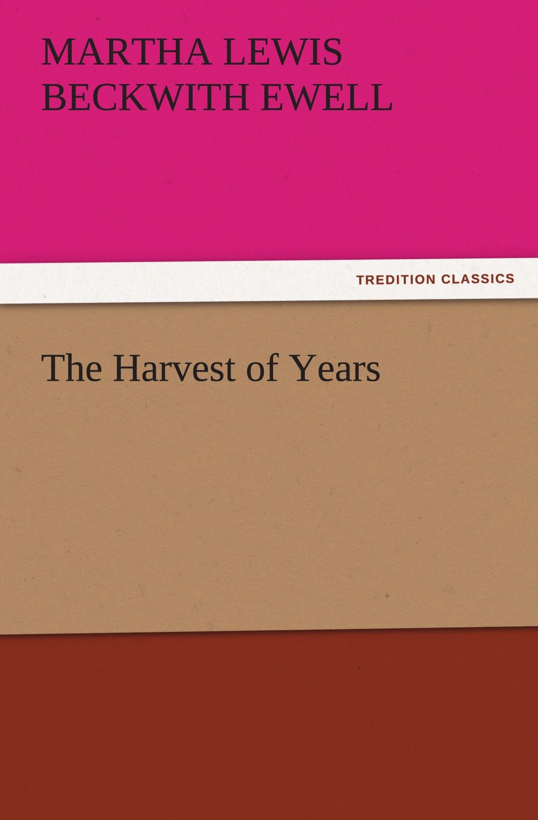 The Harvest of Years,Used