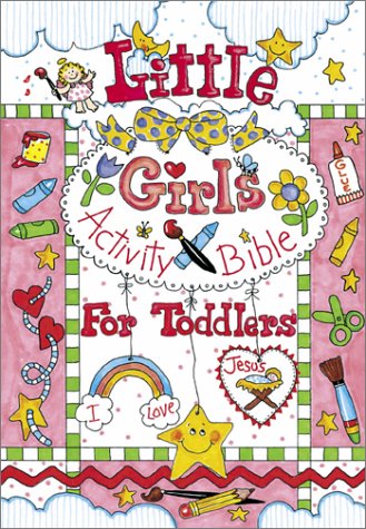 Little Girls Activity Bible for Toddlers,Used