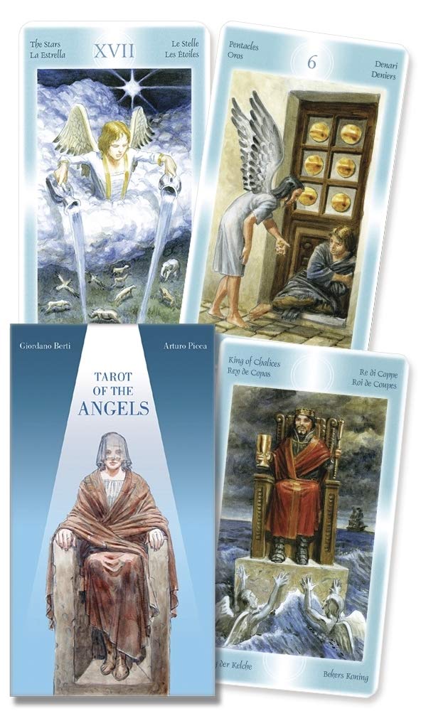 Tarot of the Angels (English and Spanish Edition),Used