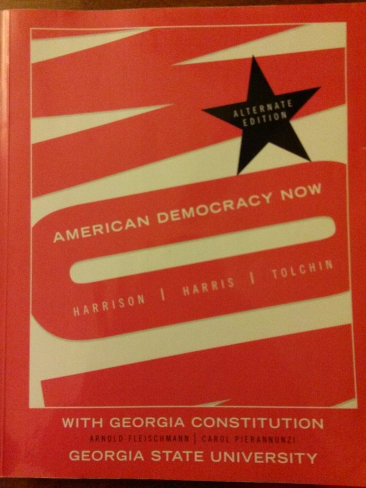 American Democracy Now Custom Georgia State University,Used