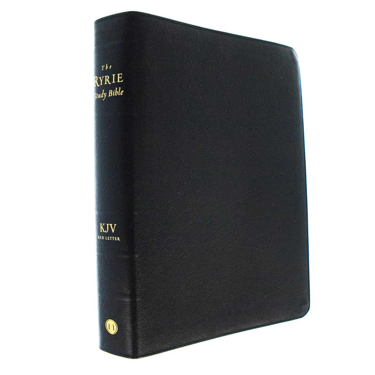 The Ryrie KJV Study Bible Genuine Leather Black Red Letter (King James Version),Used