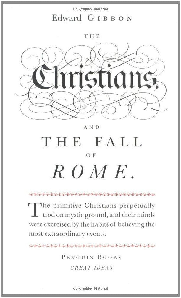 The Christians And The Fall Of Rome (Great Ideas)-new