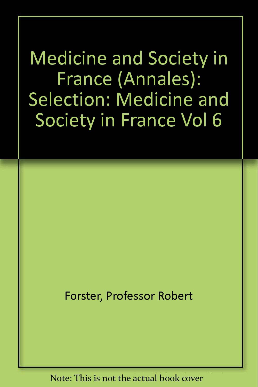 Medicine and Society in France (Annales),Used