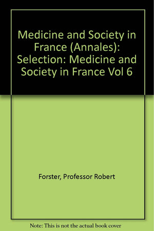 Medicine and Society in France (Annales),Used
