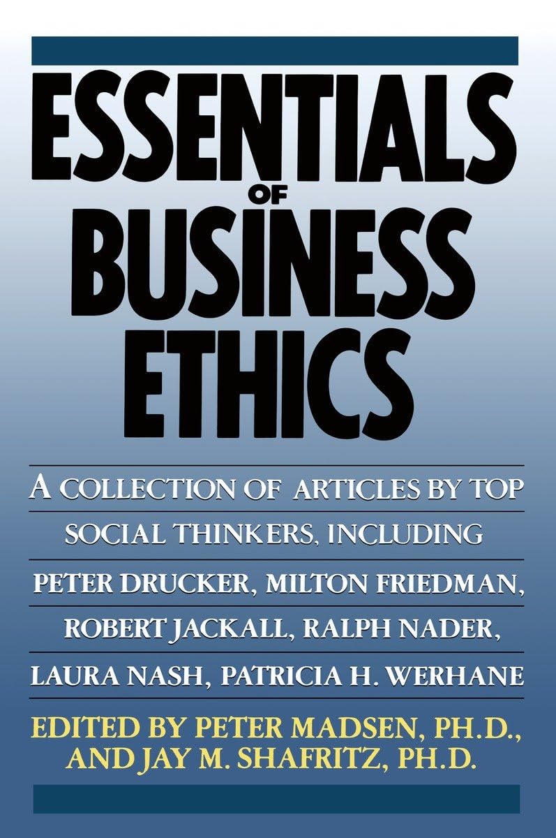 Essentials Of Business Ethics,New