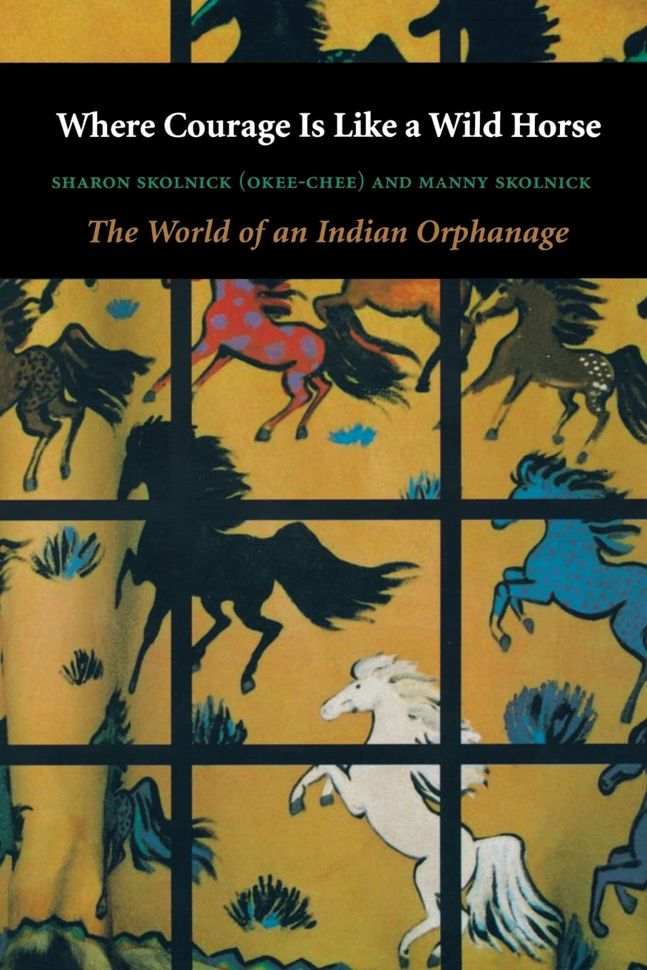 Where Courage Is Like A Wild Horse: The World Of An Indian Orphanage,Used