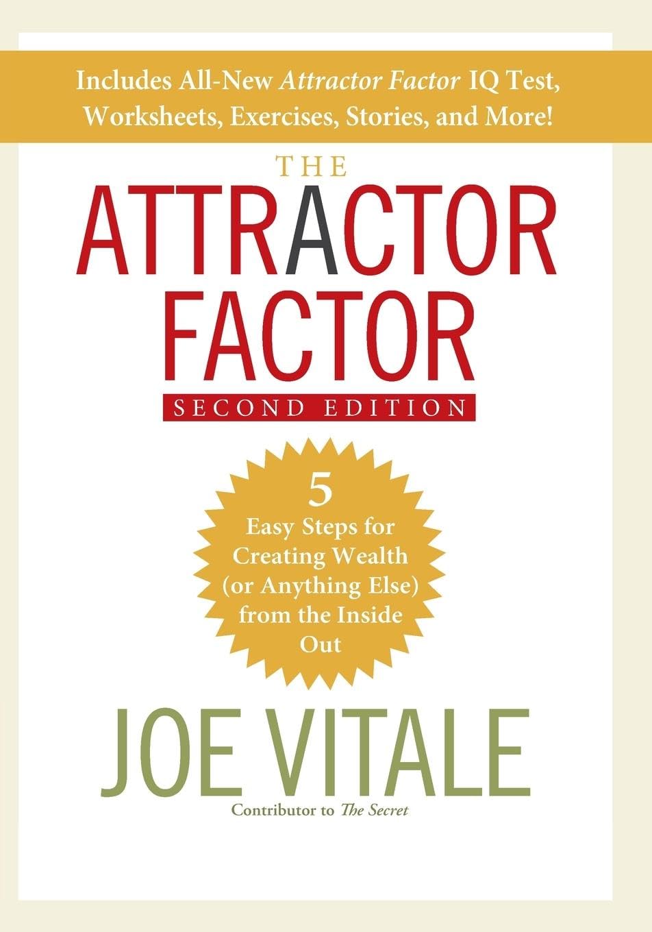 The Attractor Factor: 5 Easy Steps for Creating Wealth (or Anything Else) From the Inside Out,New